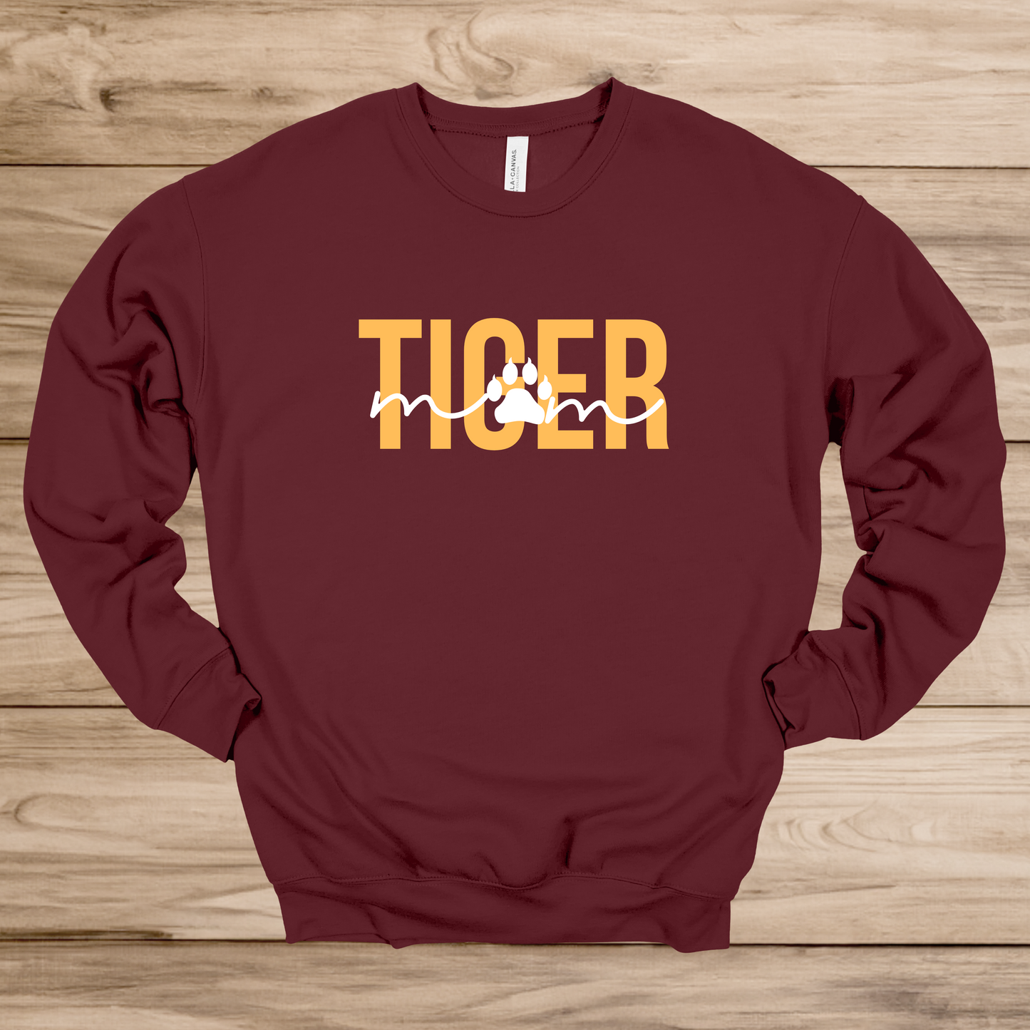 Tiger mom- Short Sleeve, Long Sleeve, Crew or Hoodie