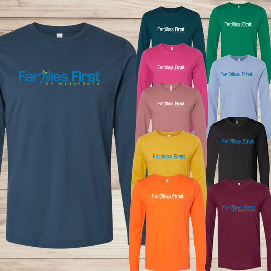 Families First of MN - Long Sleeve tee - multiple color options