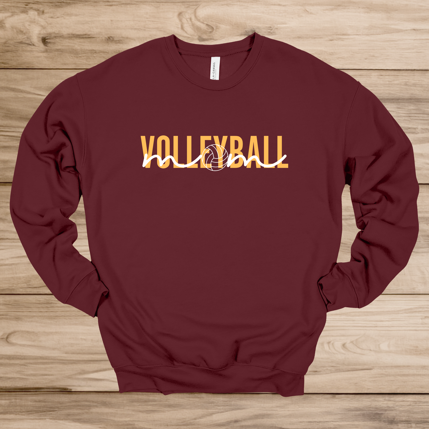 Volleyball mom- Short Sleeve, Long Sleeve, Crew or Hoodie