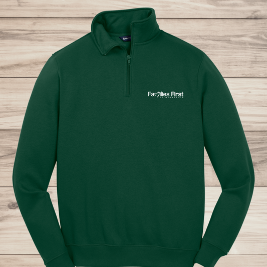 Families First of MN - 1/4 Zip Sweatshirt