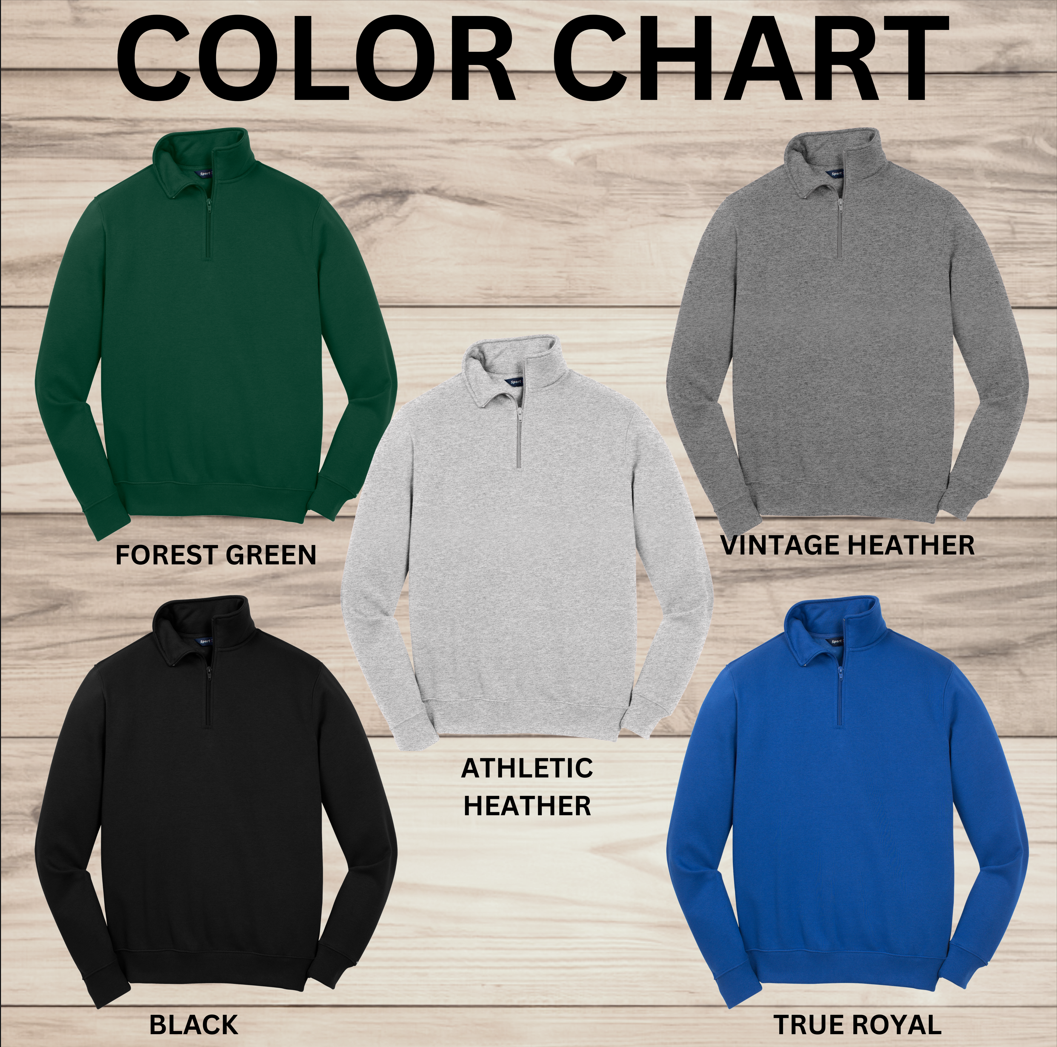 Families First of MN - 1/4 Zip Sweatshirt - multiple color options
