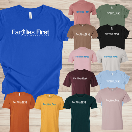 Families First of MN - Short Sleeve Tee - multiple color options