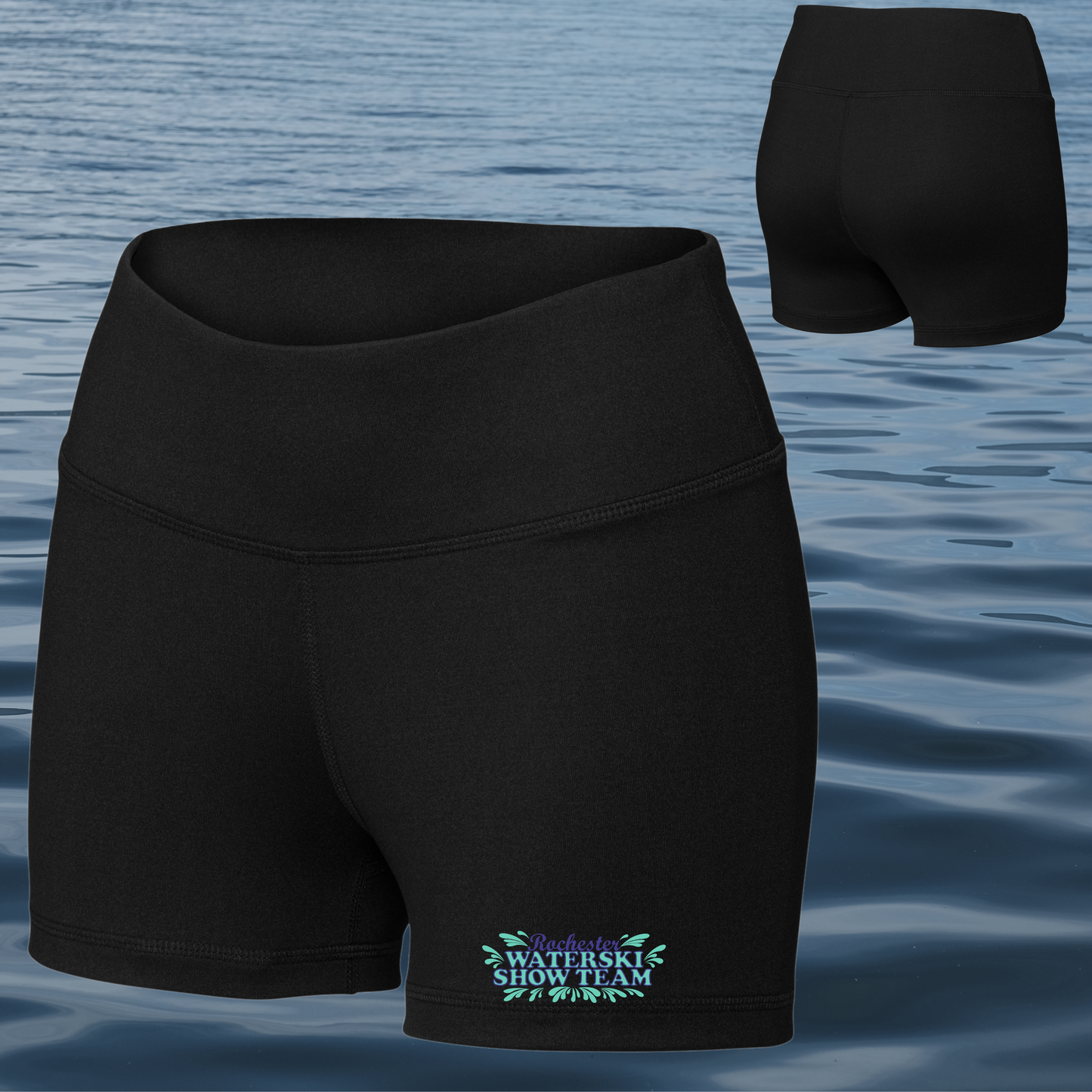 Skidox Rochester Water Ski Team - Women's Compression Shorts - choose your design