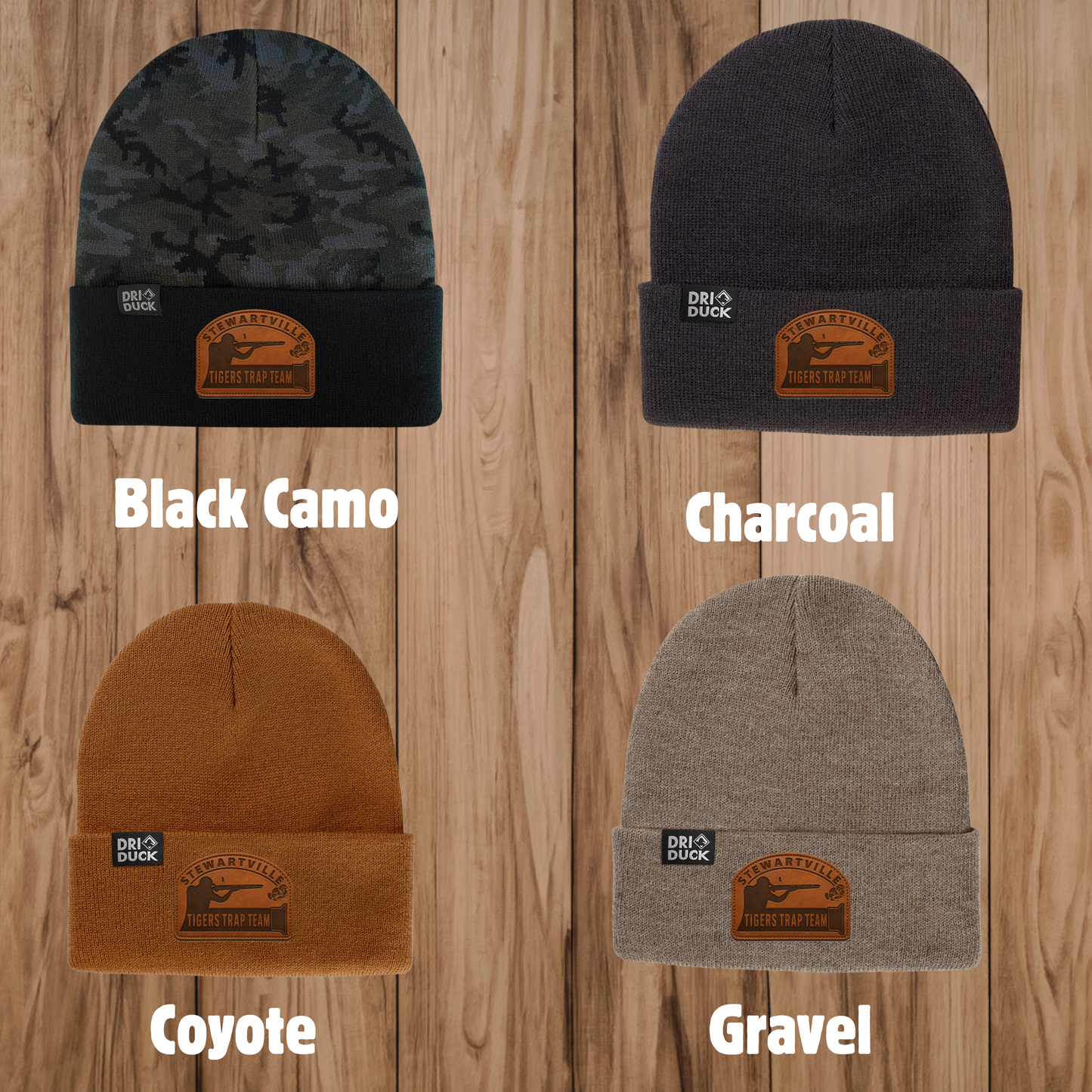 Stewartville Tigers Trap Team - Dri DuckCuffed Beanie- multiple designs