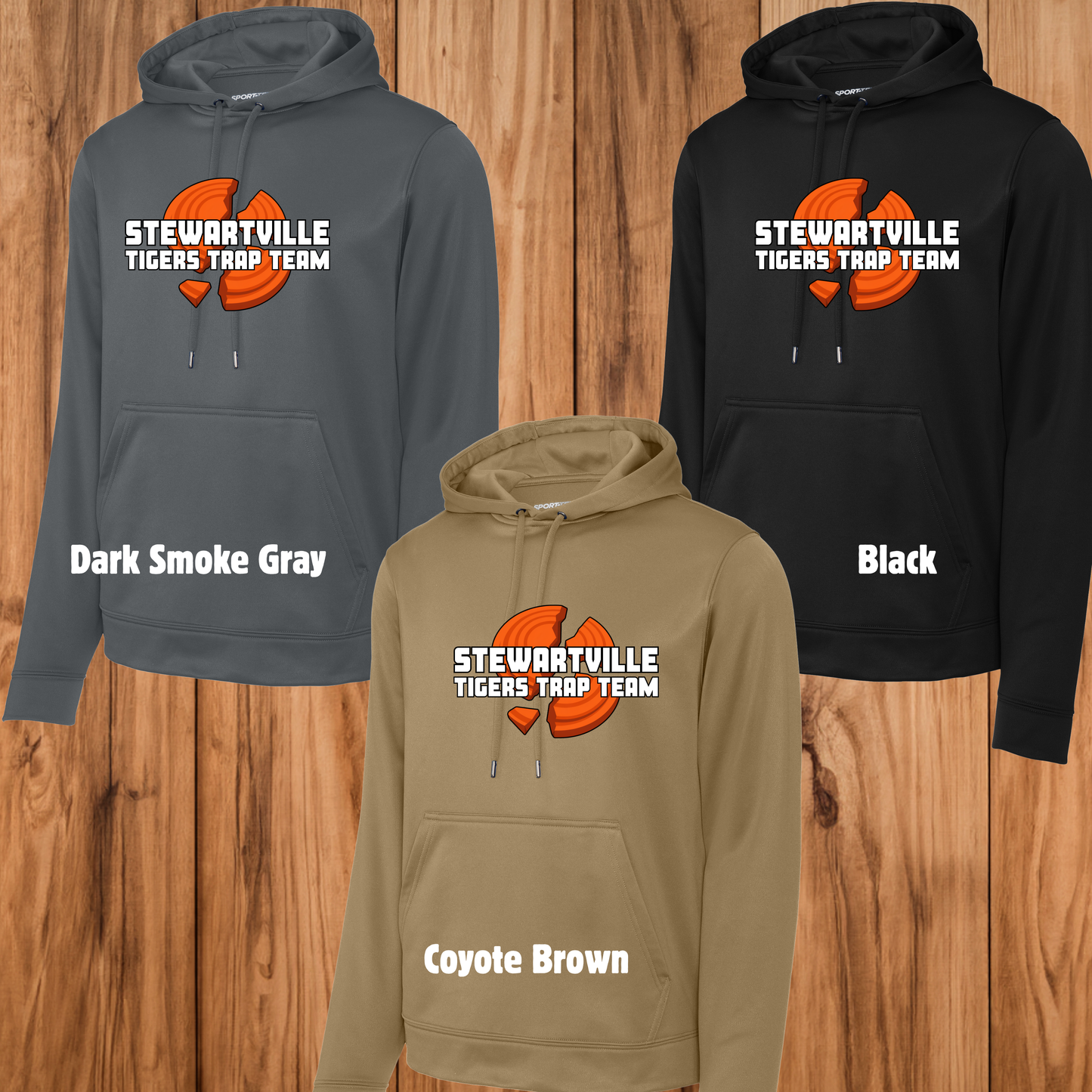Stewartville Tigers Trap Team -  Performance Hooded Sweatshirt - multiple designs