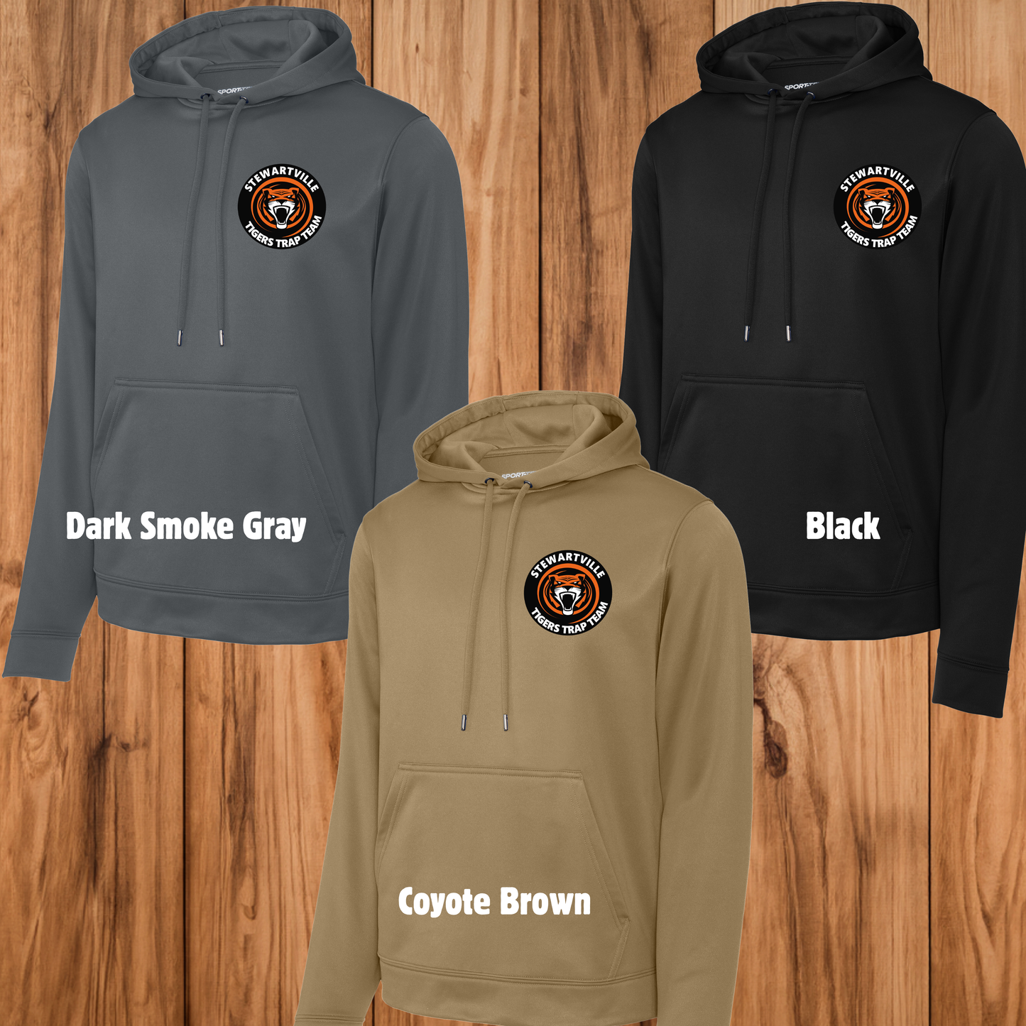 Stewartville Tigers Trap Team -  Performance Hooded Sweatshirt - multiple designs