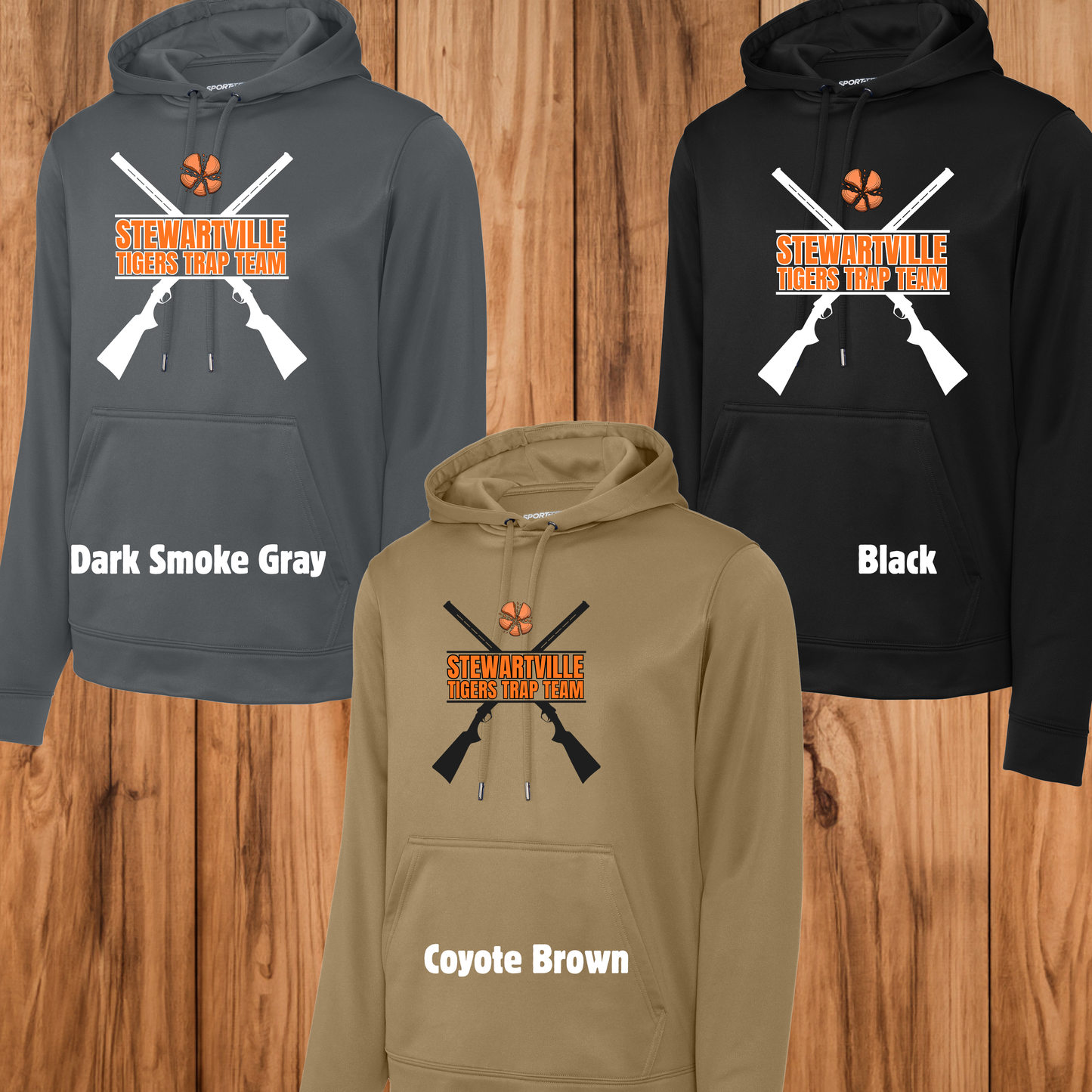 Stewartville Tigers Trap Team -  Performance Hooded Sweatshirt - multiple designs