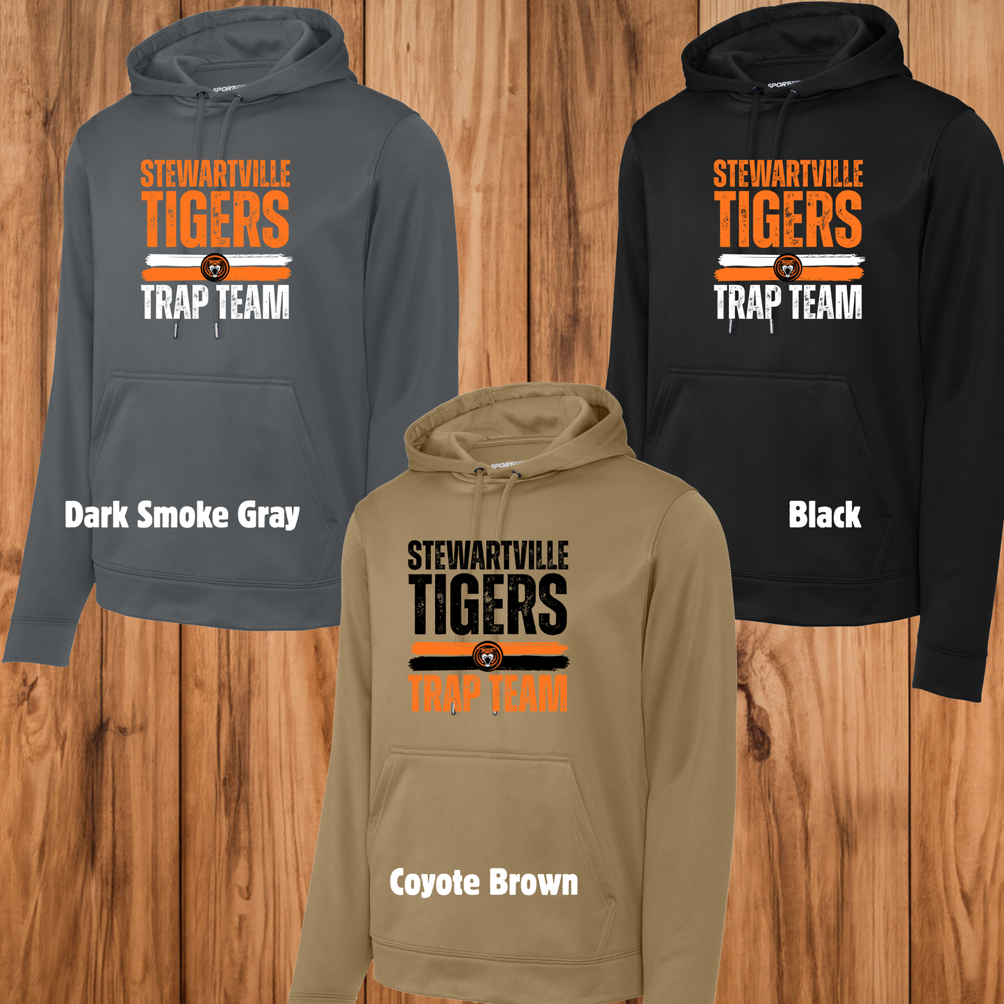Stewartville Tigers Trap Team -  Performance Hooded Sweatshirt - multiple designs