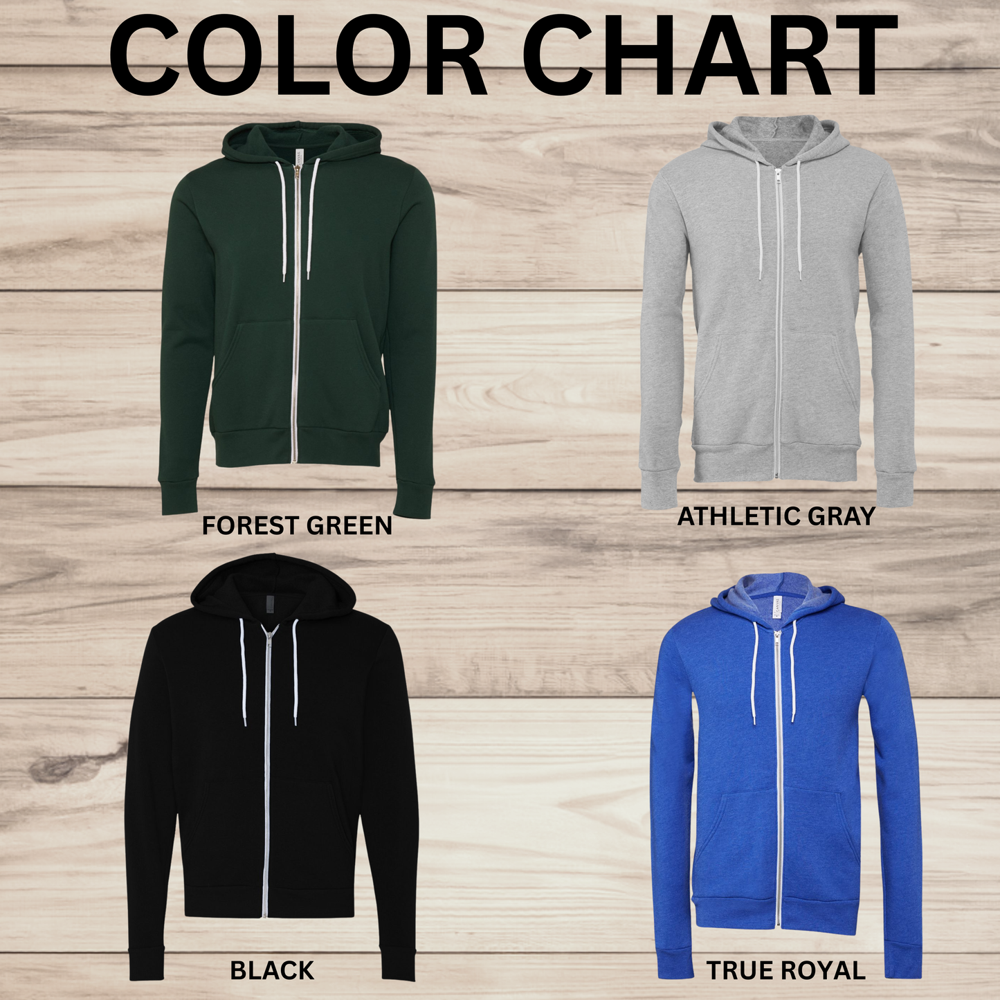 Families First of MN - Hooded Full Zip Sweatshirt - multiple color options