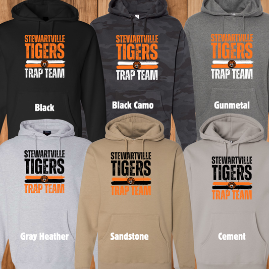 Stewartville Tigers Trap Team -  Hooded Sweatshirt - multiple designs