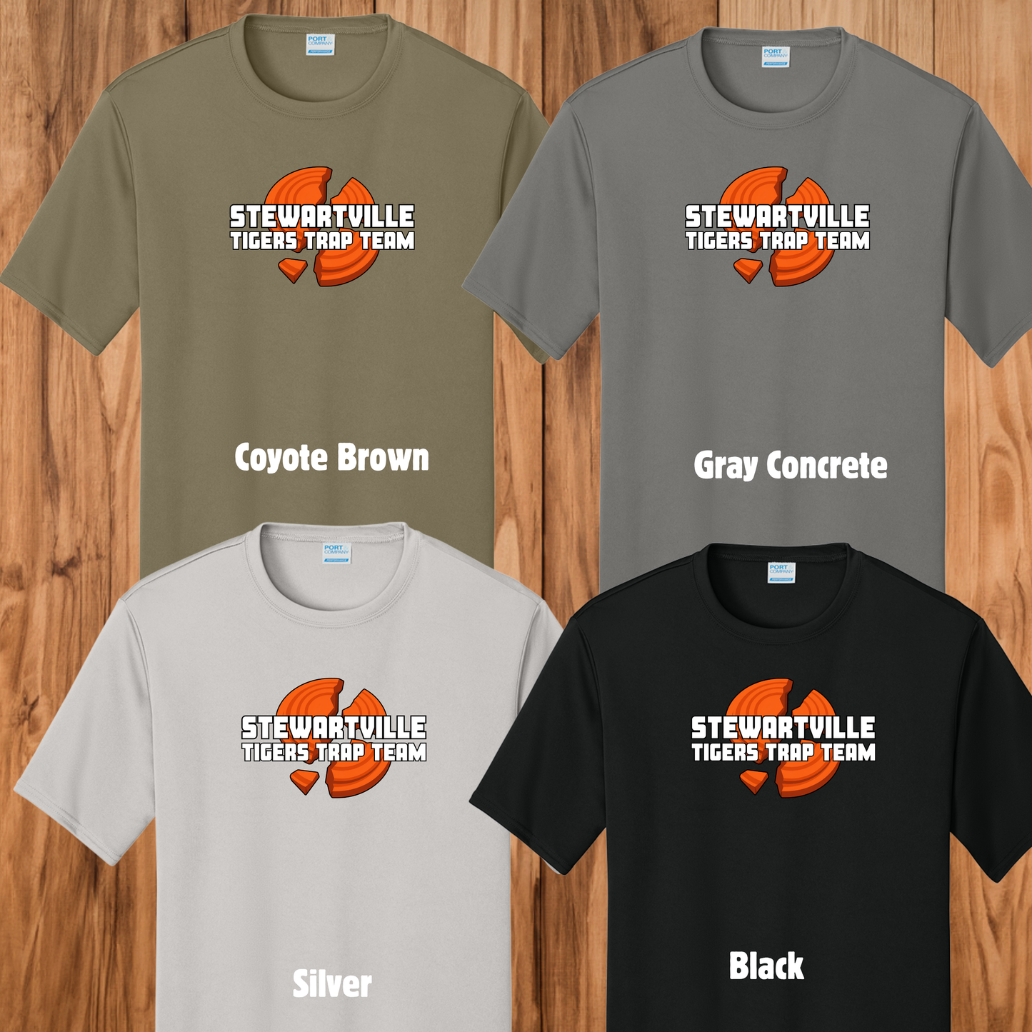 Stewartville Tigers Trap Team - YOUTH Short sleeve Performance tee - multiple designs