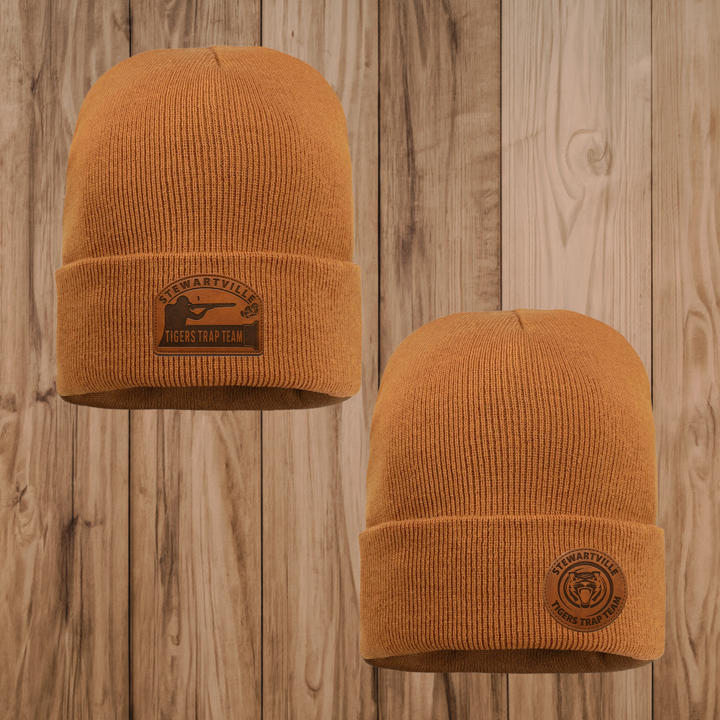 Stewartville Tigers Trap Team - Sherpa Lined Cuffed Beanie- multiple designs