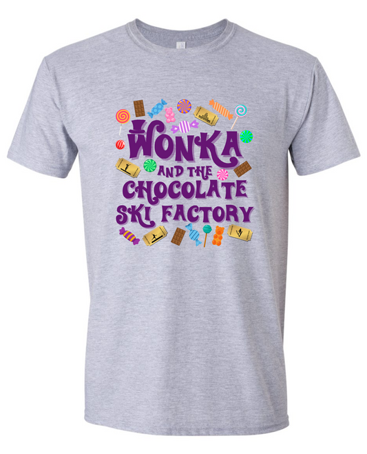 Skidox Rochester Water Ski Team - Wonka and the Chocolate Ski Factory - Short Sleeve