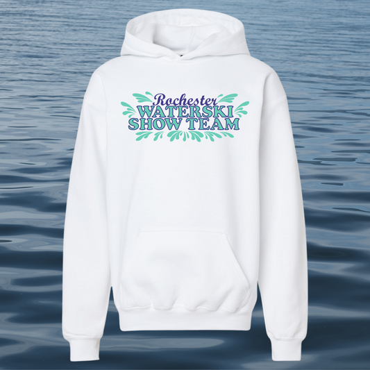 Skidox Rochester Water Ski Team - Splash Design - Hooded Sweatshirt