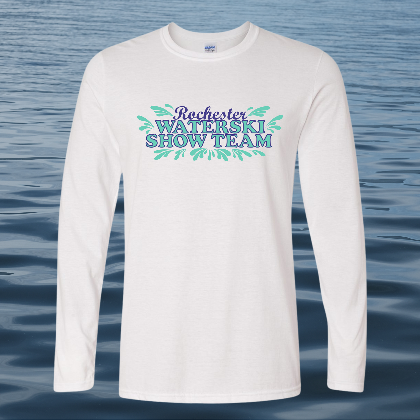 Skidox Rochester Water Ski Team - Splash Design - Long Sleeve