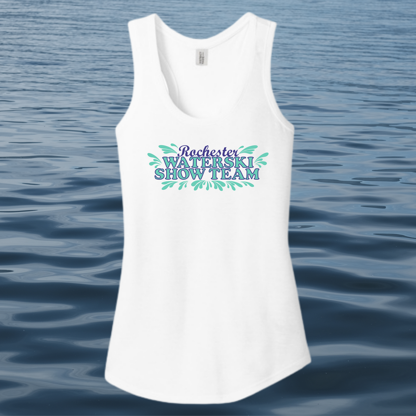 Skidox Rochester Water Ski Team - Splash Design - Women's Tank