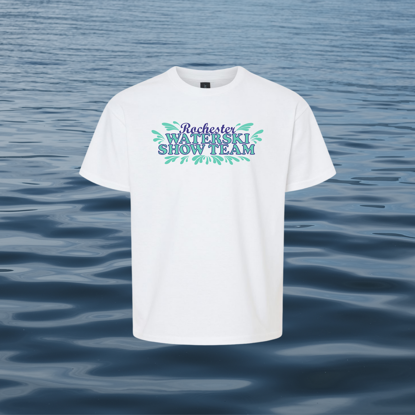 Skidox Rochester Water Ski Team - Splash Design - YOUTH Short Sleeve